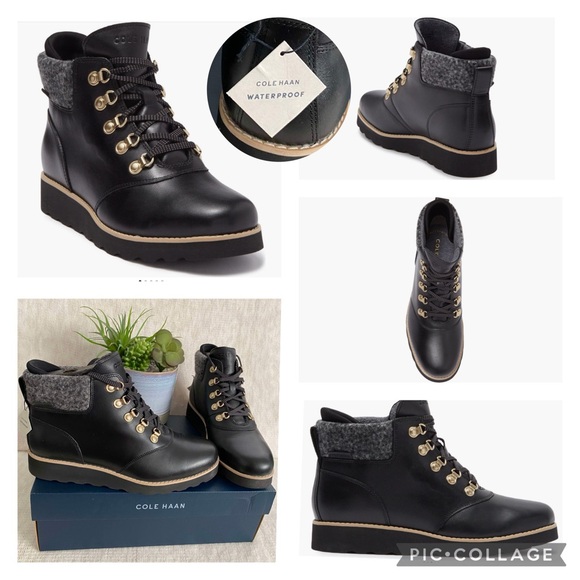 ✨🆕✨Cole Haan Nantucket Rugged Waterproof Hiker Boots - Picture 1 of 11